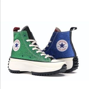 JW Anderson Glitter Converse Run Star Hike